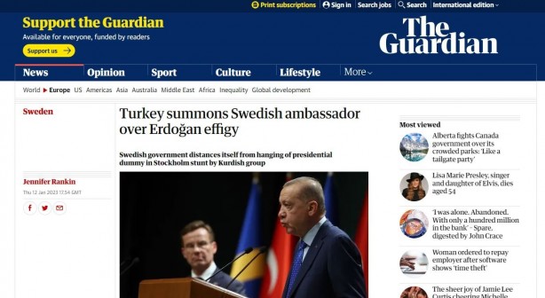 Foto - Dünya bunu konuşuyor! "Türkiye İsveç'i azarladı"