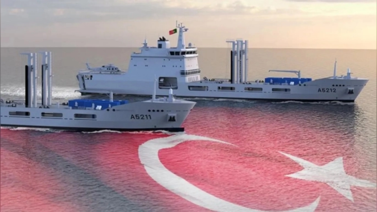 Dünya devlerini geride bıraktık! Avrupa ülkesinin 11 bin tonluk “yeni kalesi” Türk imzasıyla denize iniyor