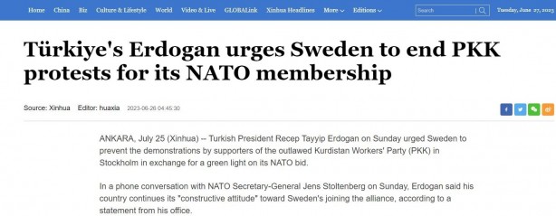 Foto - Dünya Erdoğan'ın İsveç restini konuşuyor! Yeşil ışık için tek bir şartı var