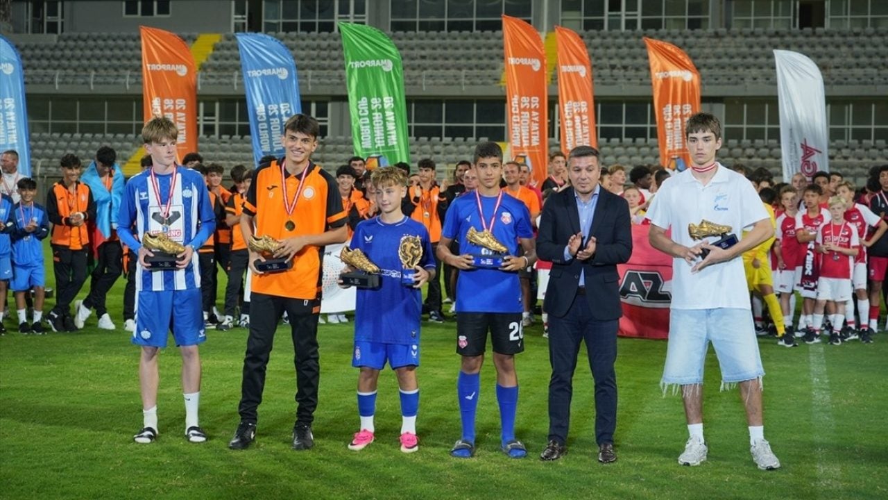 Foto - Dünya futbolunun genç yıldız adayları Antalya'da buluştu! Beş farklı kategoride şampiyon takımlar belli oldu
