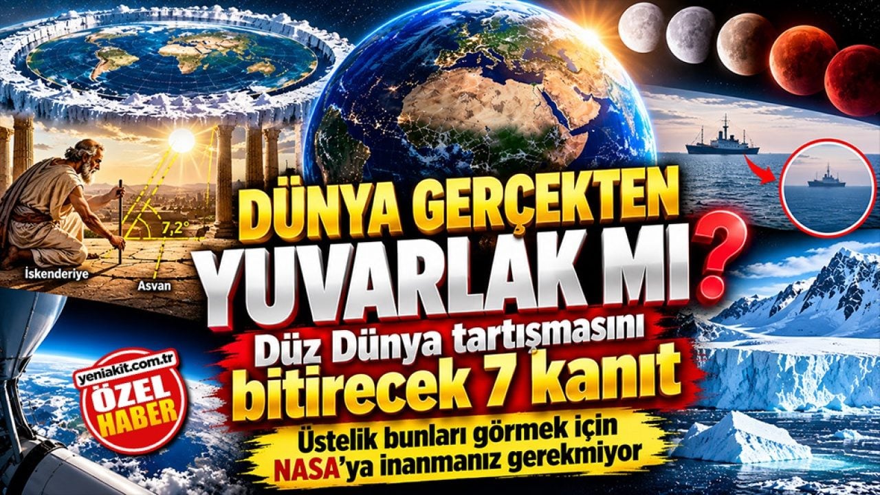 Dünya gerçekten yuvarlak mı? Düz Dünya tartışmasını bitirecek 7 kanıt