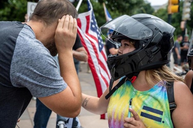 Foto - Dünya gündemine bomba gibi düştü! ABD'de kan donduran görüntüler