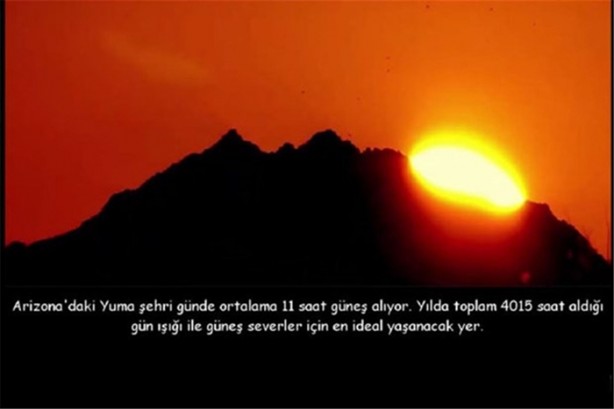 Foto - Dünya hakkında ilginç bilgiler