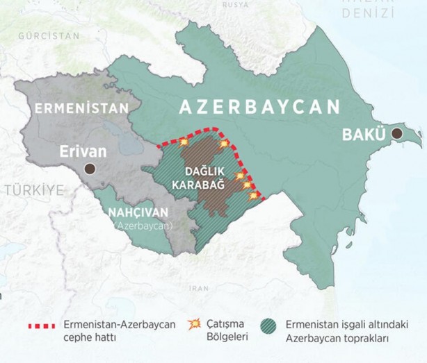 Foto - Dünya medyası manşetten veriyor... Dağlık Karabağ'da dönüm noktası 