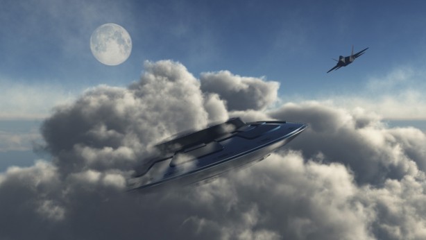 Foto - Dünya şokta! Savaş uçakları, UFO aracını vurdu