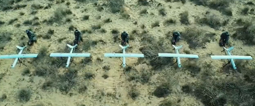 Foto - Dünya tir tir titriyor! Filistin'in İHA'ları sahneye çıktı