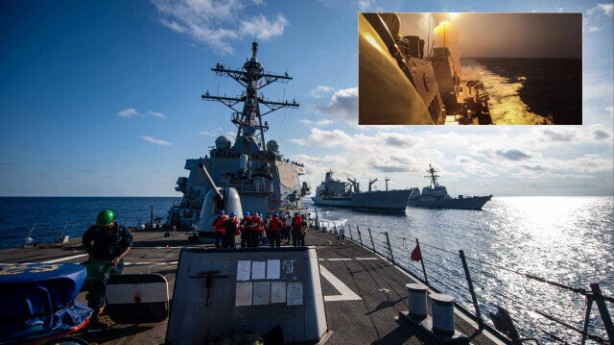 Foto - Dünya tir tir titriyor! Gemisavar füzesi vuruldu