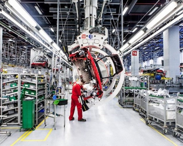 Foto - Dünyaca ünlü otomobil işte böyle üretiliyor
