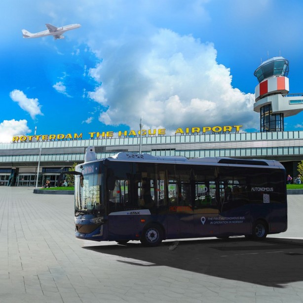 Foto - Dünyada bir ilk! Havalimanı transferinde sürücüsüz toplu ulaşım! İlklerin markası!