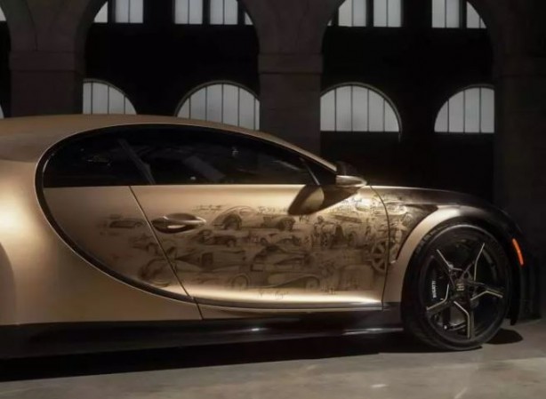 Foto - Dünyada eşi benzeri yok! Bugatti Chiron Super Sport Golden Era'nın yapımı 2 yıl sürdü