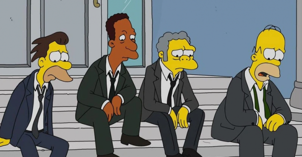 Foto - Dünyada yaşanan tüm sansasyonel olayları önceden bilen Simpsonlar'da herkesi şaşırtan ölüm