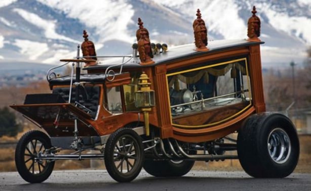 Foto - Dünyadaki en ilginç cenaze arabaları