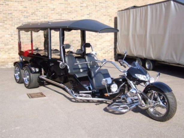 Foto - Dünyadaki en ilginç cenaze arabaları