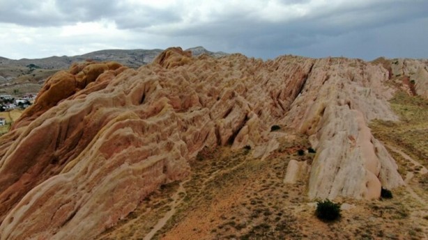 Foto - Dünyadaki Mars: Eğribucak kayalıkları 