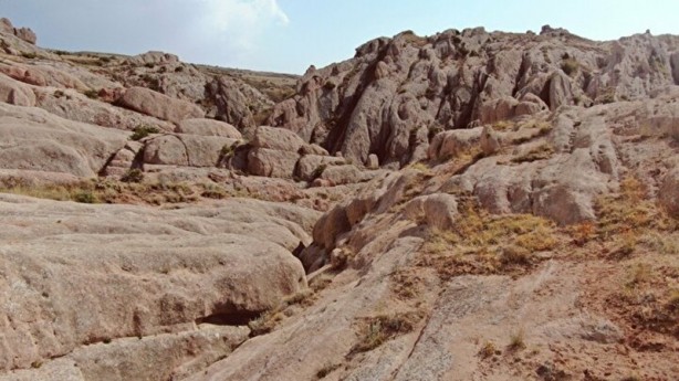Foto - Dünyadaki Mars: Eğribucak kayalıkları 