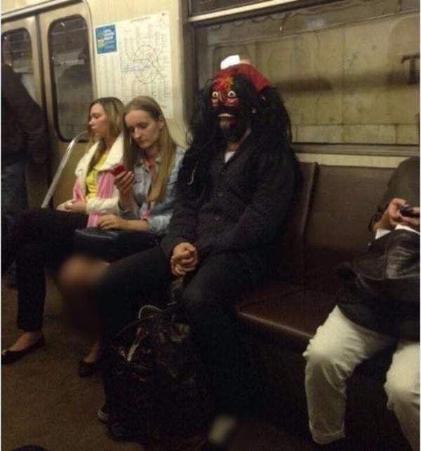 Foto - Dünyadaki metrolardan tuhaf görüntüler