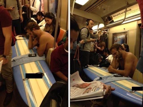 Foto - Dünyadaki metrolardan tuhaf görüntüler