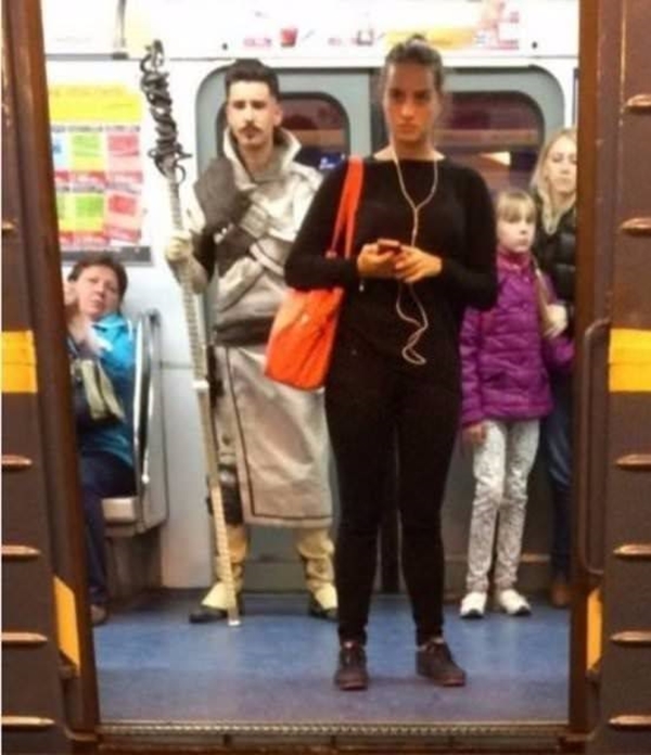Foto - Dünyadaki metrolardan tuhaf görüntüler