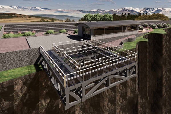 Foto - Dünyanın 2. büyük kanyon vadisi cam terastan izlenecek