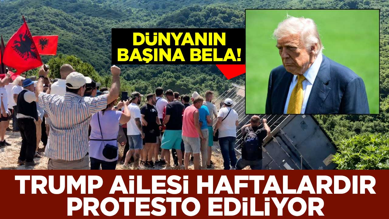 Dünyanın başına bela! Trump ailesi haftalardır protesto ediliyor