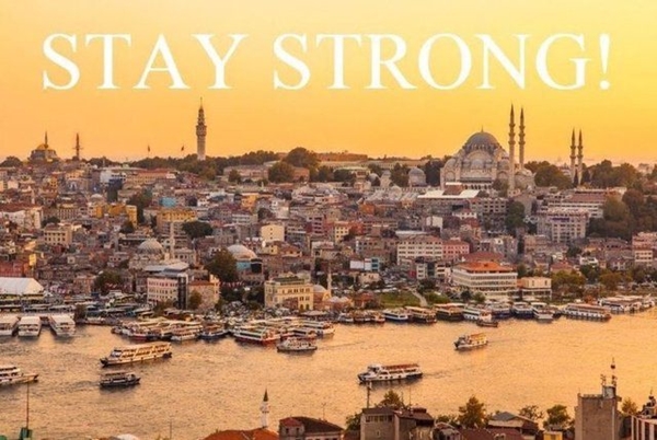 Foto - Dünyanın dört bir yanından Türkiye'ye destek