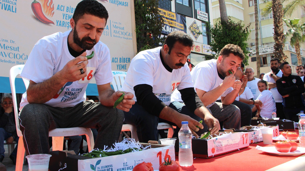 Dünyanın en acı yarışması: Ağlaya ağlaya bitirdiler!