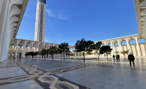 Foto - Dünyanın en büyük 3. camisi Cezayir Ulu Camii'nde ilk cuma namazı kılındı.