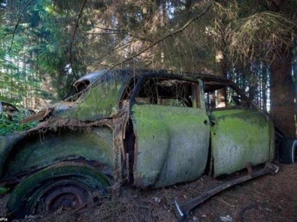 Foto - Dünyanın en büyük araba mezarlığı! Hikayesi çok ilginç!