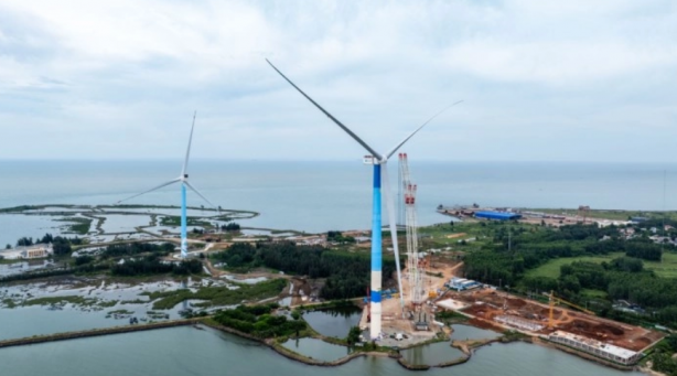 Foto - Dünyanın en büyük rüzgar türbini üretime başladı! 96.000 haneye elektrik sağlayacak