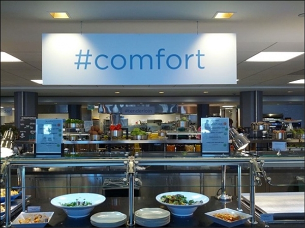 Foto - Dünyanın en büyük şirketlerinin yemekhaneleri