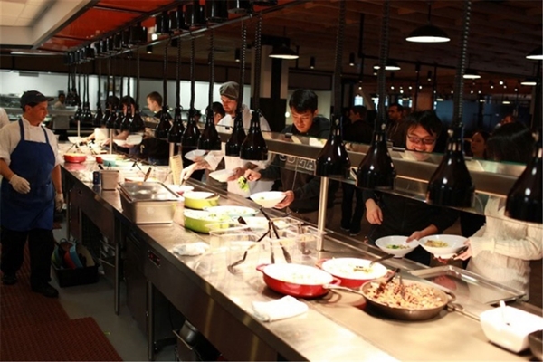 Foto - Dünyanın en büyük şirketlerinin yemekhaneleri