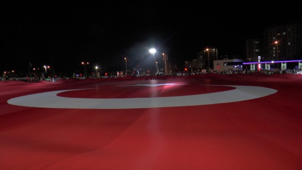 Foto - Dünyanın en büyük Türk Bayrağı 15 Temmuz’da açıldı
