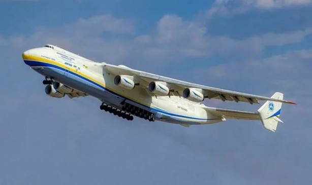 Foto - Dünyanın en büyük uçağı An-225'ten geri bu görüntüler kaldı!