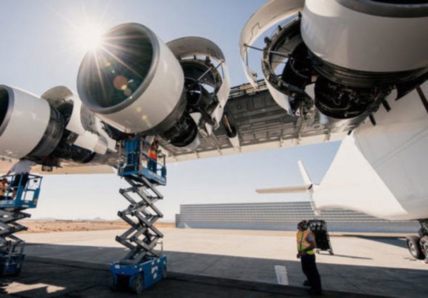 Foto - Dünyanın en büyük uçağı sonunda havalanıyor