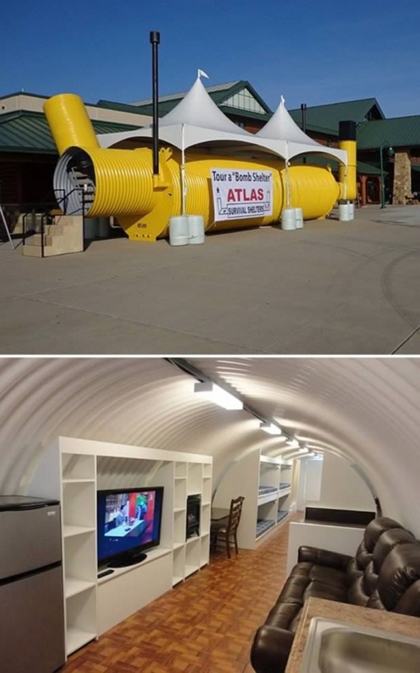 Foto - Dünyanın en büyük yeraltı sığınağı