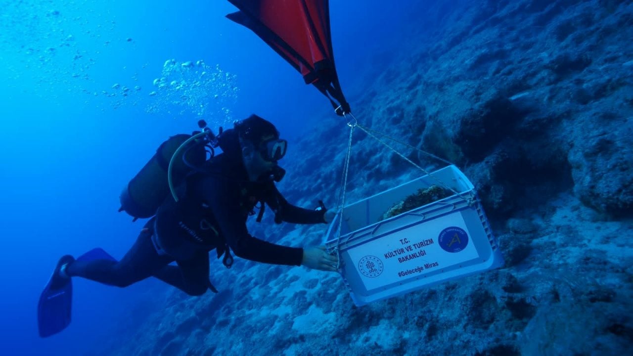 Foto - Dünyanın en eski batığı Kekova’da bulundu: Bakan Ersoy duyurdu