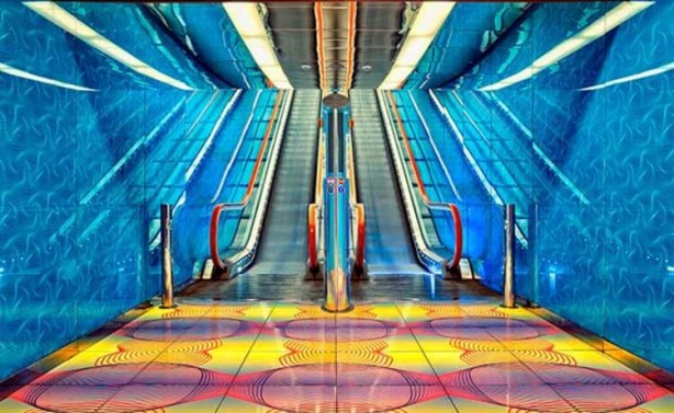 Foto - Dünyanın en etkileyici 15 metro istasyonu