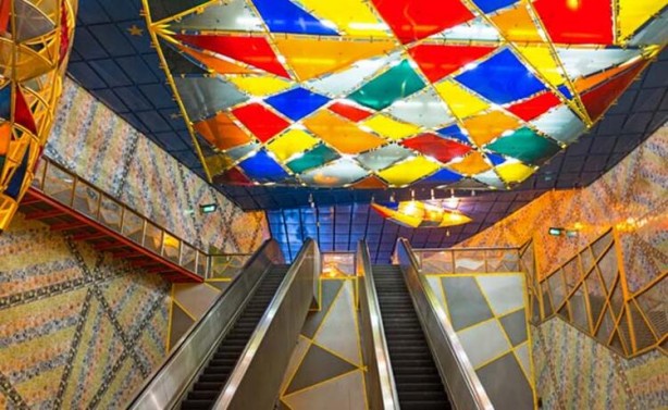 Foto - Dünyanın en etkileyici 15 metro istasyonu