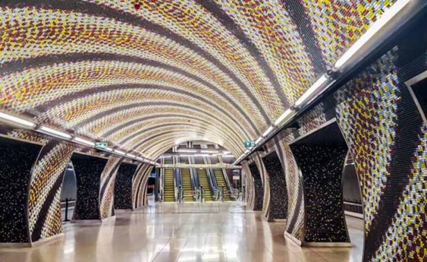 Foto - Dünyanın en etkileyici 15 metro istasyonu