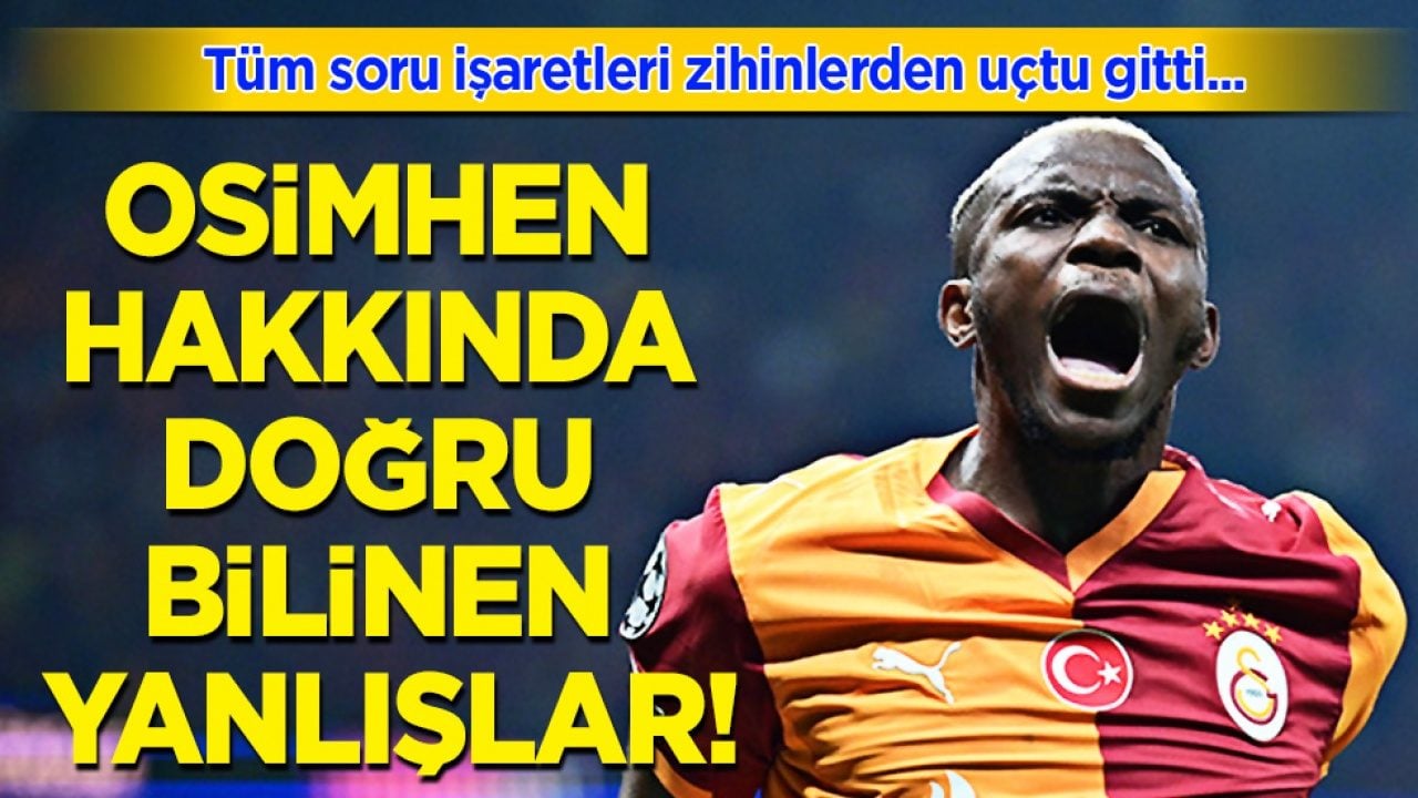 Dünyanın en iyi forvetlerinden biri: Osimhen hakkında doğru bilinen yanlışlar! Nijerya cephesinden açıklama
