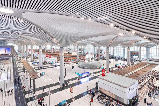 Foto - Dünyanın en iyisi seçilmişti... İstanbul Havalimanı'ndan gururlandıran tablo