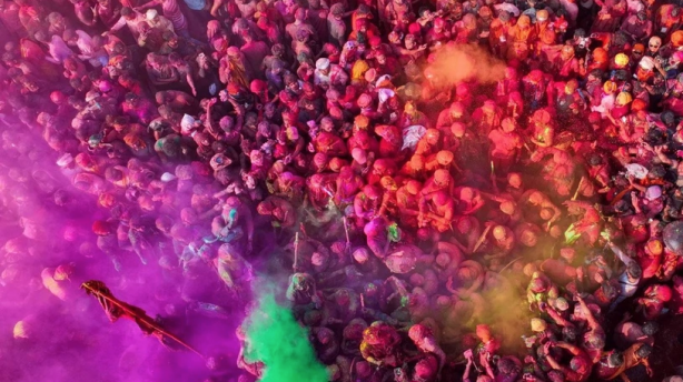 Foto - Dünyanın en renkli festivalinden daha önce görmediğiniz ilginç görüntüler