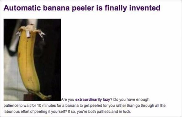 Foto - Dünyanın en saçma buluşları