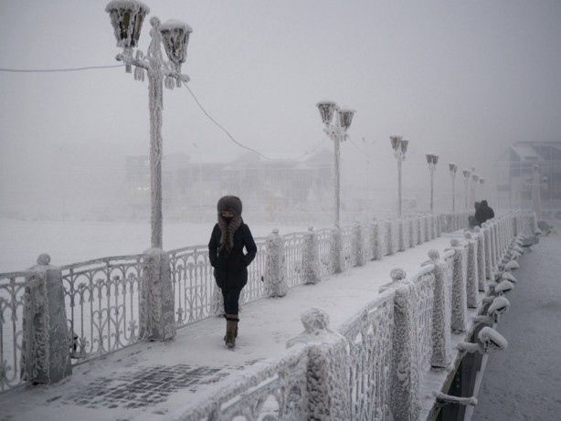 Foto - Dünyanın en soğuk kenti Yakutsk'da hayat
