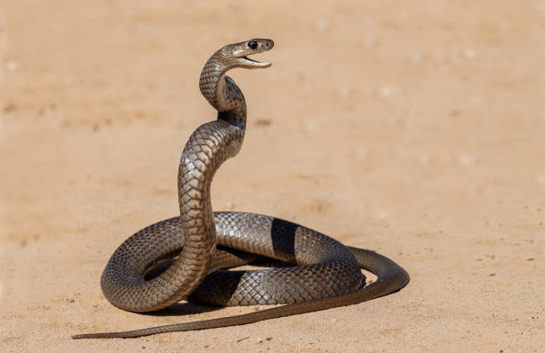 Foto - Dünyanın en zehirli yılanı resmen çıldırdı! Toprağın her yerinden fırlayıp böyle öldürmeye başladı! Şok olacaksınız