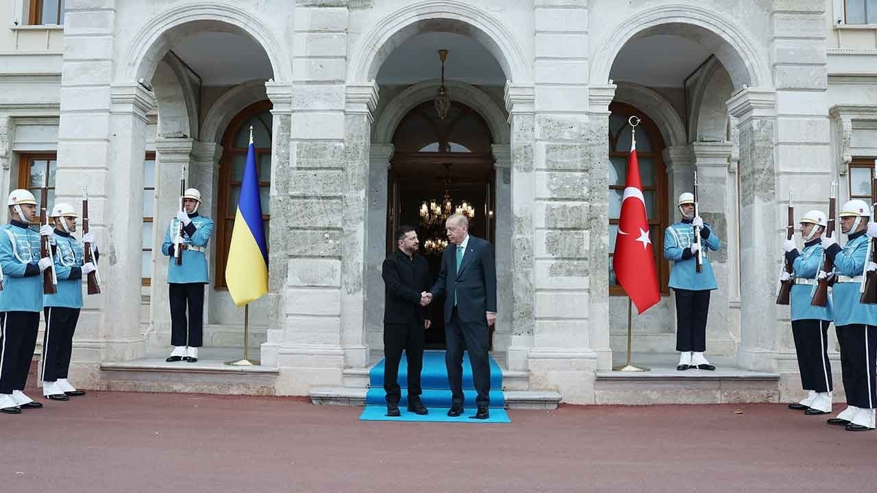 Foto - Dünyanın gözü bu görüşmede: Erdoğan'la bir araya geldiler