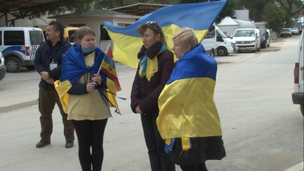 Foto - Antalya'daki tarihi zirvenin yapıldığı otelin önünde toplandılar