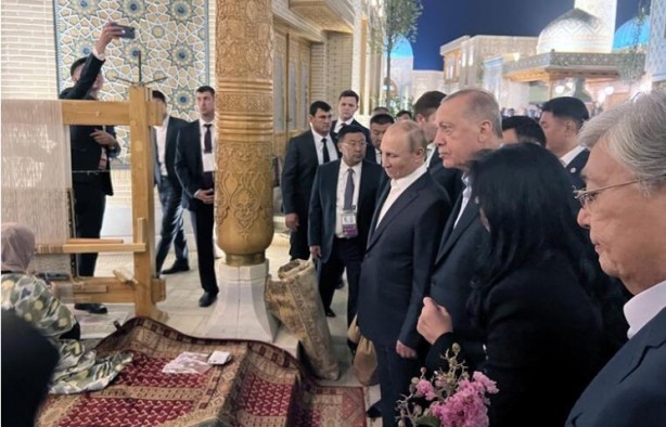 Foto - Dünyanın gözü Cumhurbaşkanı Erdoğan - Putin zirvesinde çarpıcı detay