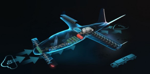 Foto - Dünyanın ilk hidrojenle çalışan uçağını ürettiler! Deposu 500 dolara doluyor