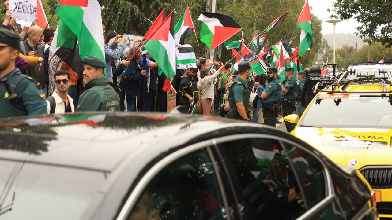 Foto - Dünyanın konuştuğu yarışta Filistin protestosu! 'Herkes için gurur kaynağı'